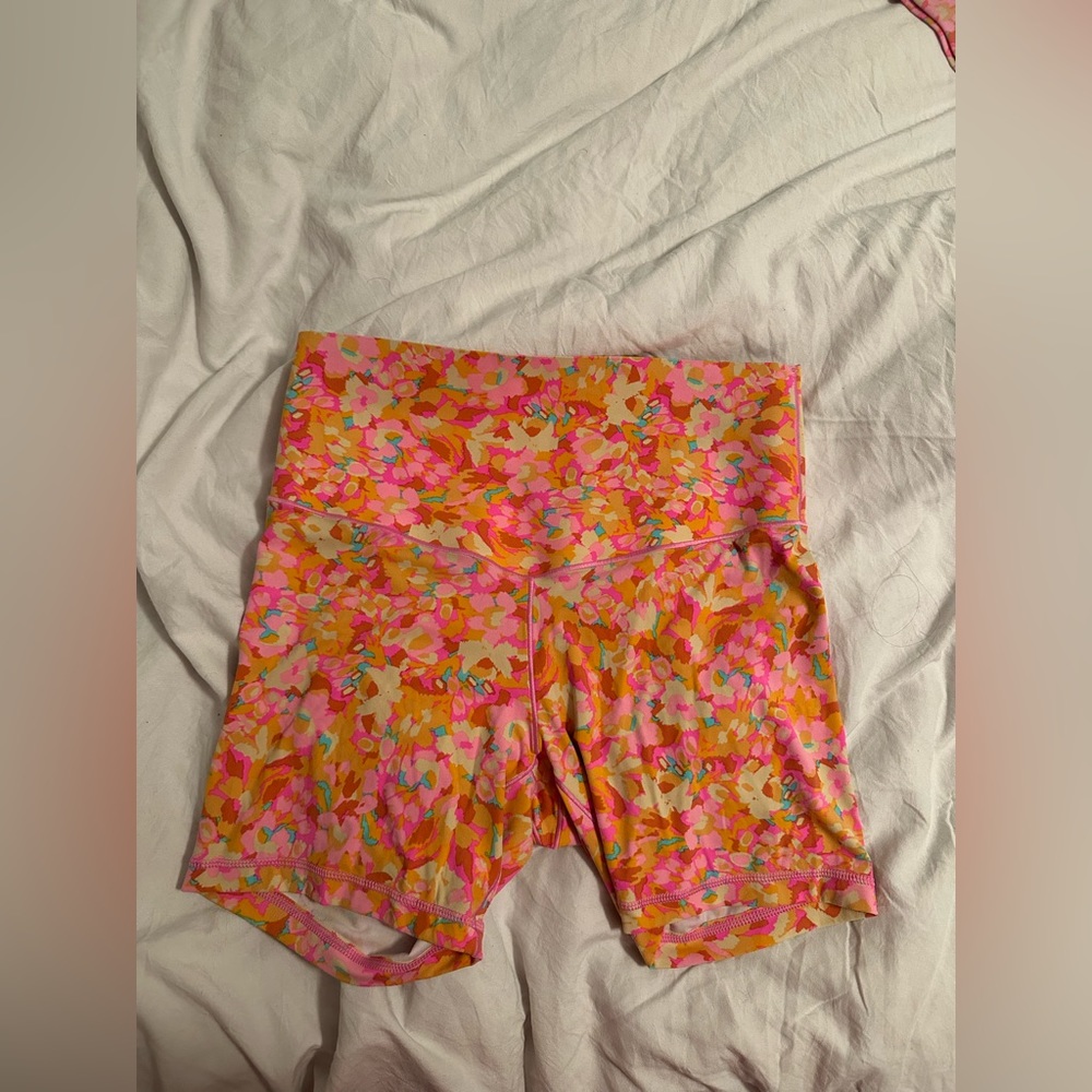 Vibrant Floral Aerie Shorts